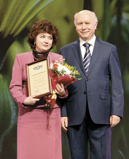 Елена Анисимова и Николай Меркушкин