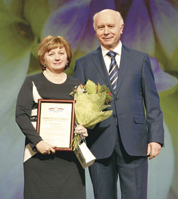 Татьяна Бахтинова и Николай Меркушкин