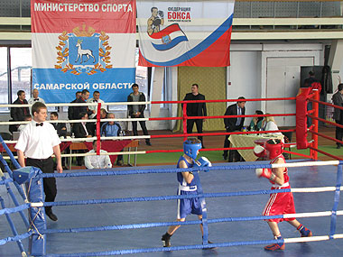 Первенство Самарской области по боксу среди юношей 13-14 лет