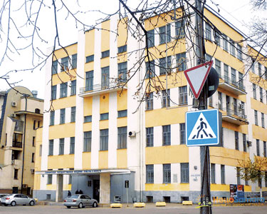 Здание, под которым размещается Бункер Сталина в Самаре
