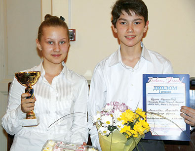 Юные победители фестиваля «Виват, Баян!»