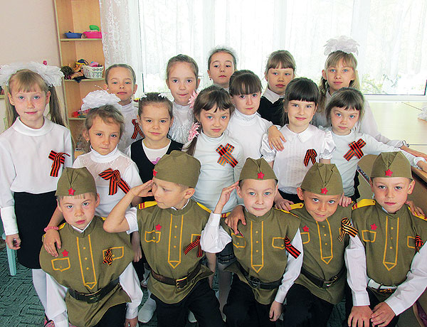 Воспитанники детского сада № 62 г. Сызрань