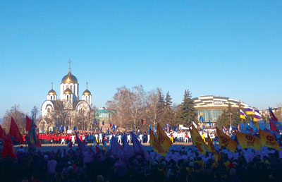Праздничный концерт, посвящённый годовщине присоединения Крыма и Севастополя к России 