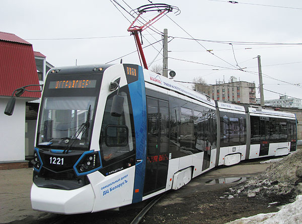 Презентация нового трамвая в Самаре