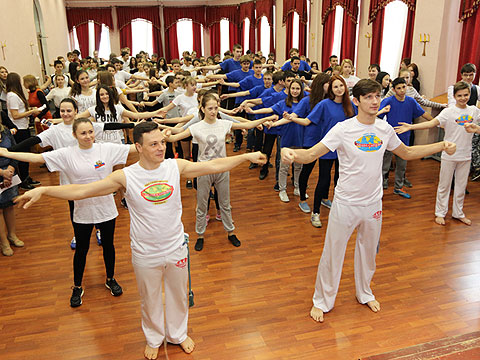 Самарская школа №13 приняла эстафету здорового образа жизни