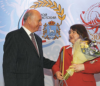 Николай Меркушкин и Надежда Локтева
