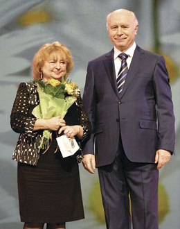 Лариса Волова и Николай Меркушкин