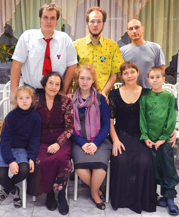 Семья Натальи Садовской