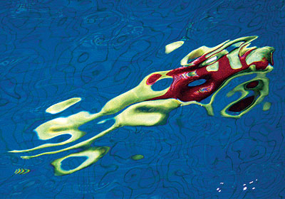 Узоры синхронного плавания. Фото: Юрий Стрелец