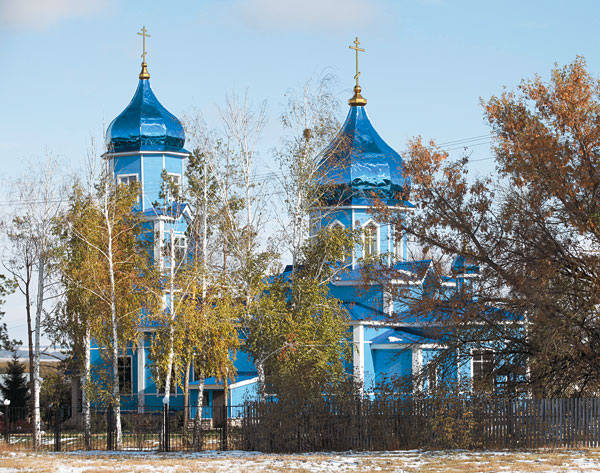 Церковь Казанской Божией Матери в селе Нероновка Сергиевского района