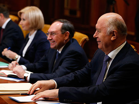 Н.И. Меркушкин принял участие в совещании под руководством Председателя Правительства РФ Д.А. Медведева